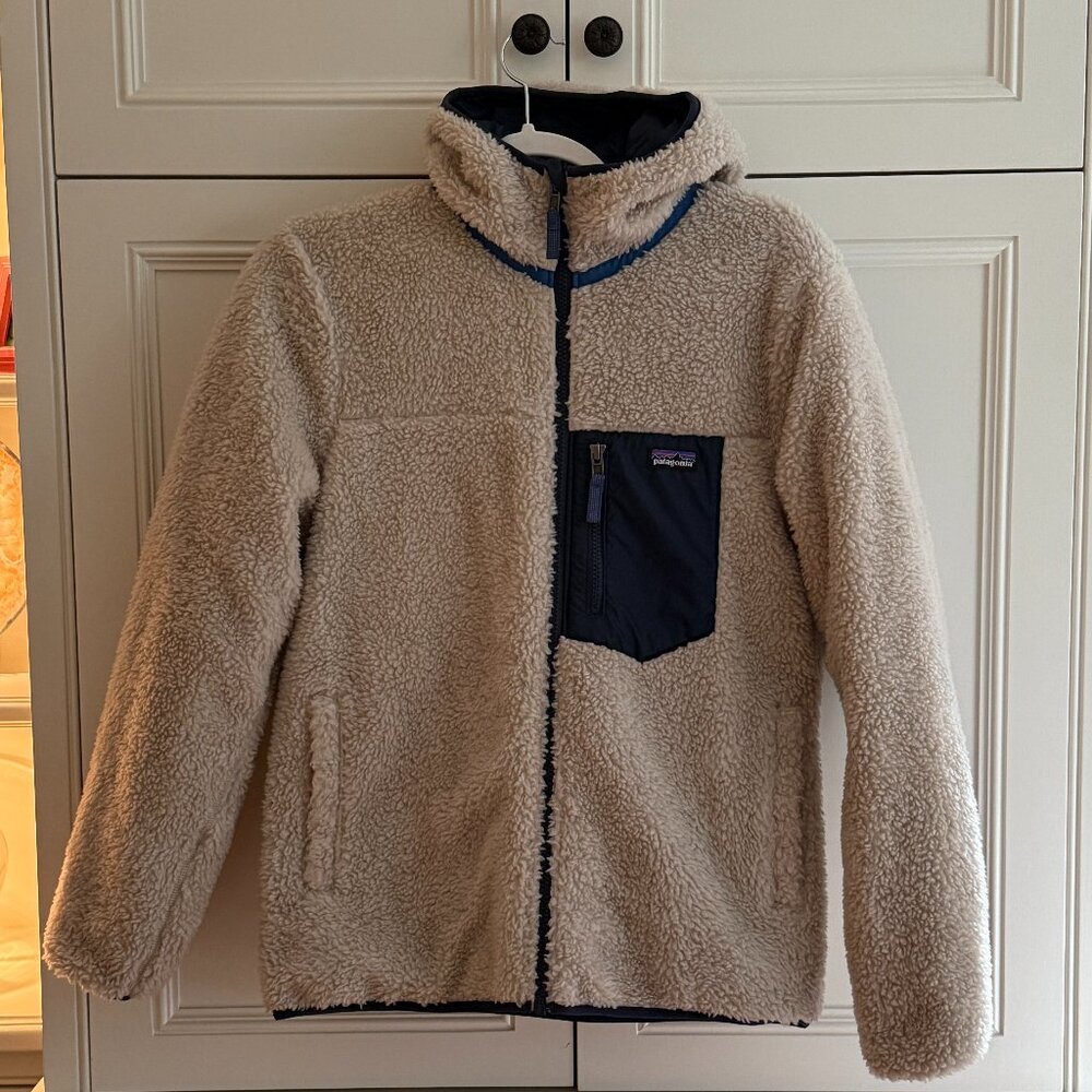 Patagonia Kids Reversible Ready Freddy Hooded Jacket (XXL/16-18)